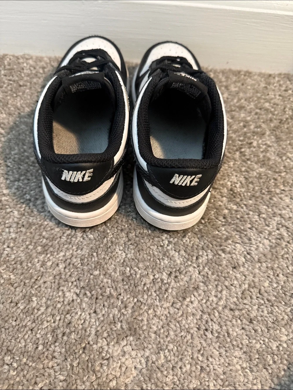 Toddler Nike PANDA Dunks